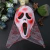 1Pcs Ghost Festival Makeup Party Horror Scary Skull Antique Full Face Scream Headmask Halloween Retro Mask Skeleton Ghost Masks