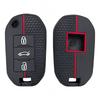Silicone Flip Folding Key Fob Cover For Peugeot 208 2008 301 308 3008 Rcz 508 408 2008 307 Case For Citroen C3 C4 Berlingo