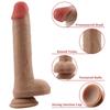 Dildo Woman Super Soft Super Large Manual Silicone Sucker Simulation Penis Fake Chicken Props Super Soft for Women