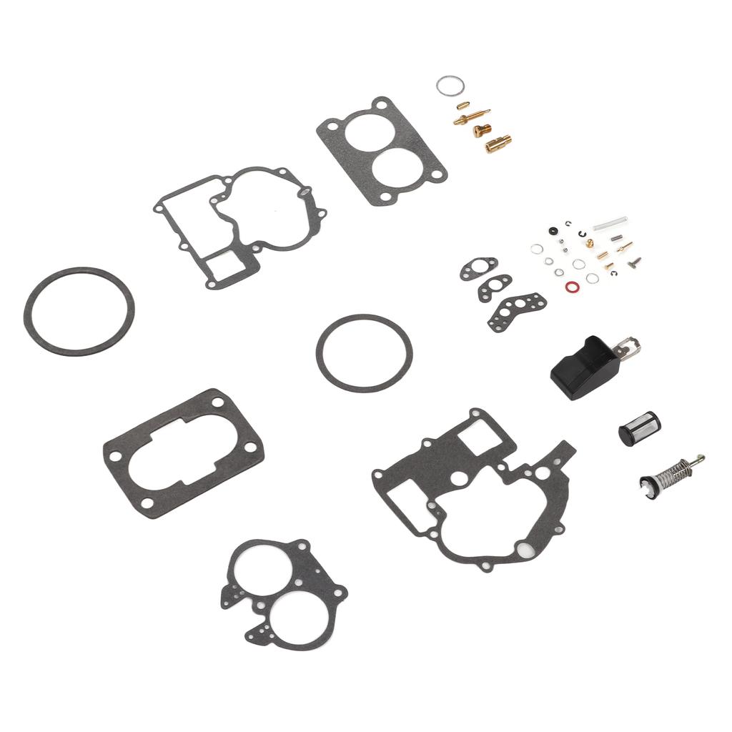 Carburetor Repair Kit 3304‑9565A7 Stable Performance Replacement for Mercruiser Marine 3.0L 4.3L 5.0L