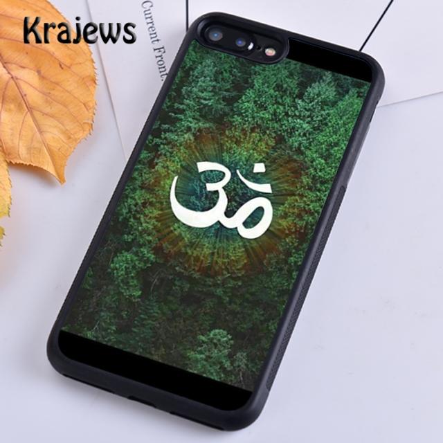 Krajews Aum Om Namaste Symbol Zen Yoga Phone Case Cover For iPhone 14 5 6s 7 8 plus XR XS 11 12 13 pro max Samsung S21 S22ultra