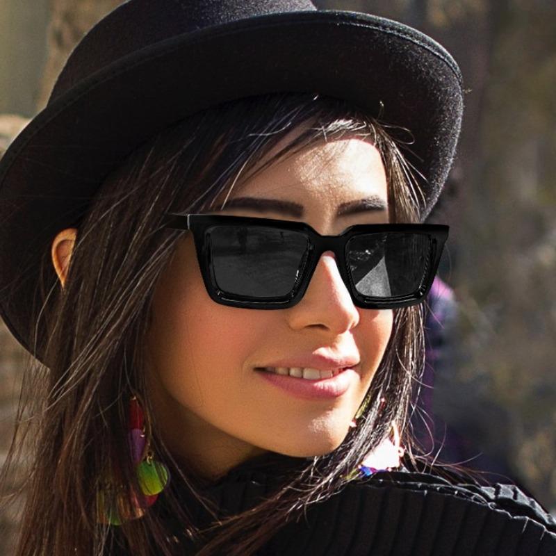 Fashion Square Cycling Sunglasses Women Big Frame Colorful Female Gradient Outdoor Shades Ladies Eyewear Uv400 Eyeglasses