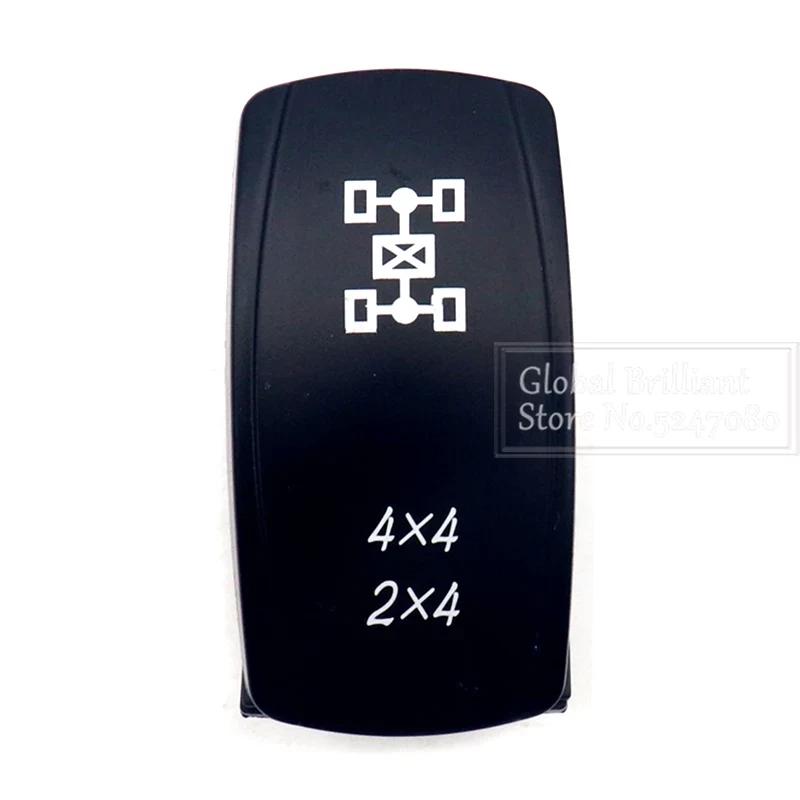 For Car Truck Marine 12V/20A 24V/10A Boat Rocker Switch Toggle 5Pin SPST / 7Pin DPDT ON-Off Switch with LED Light