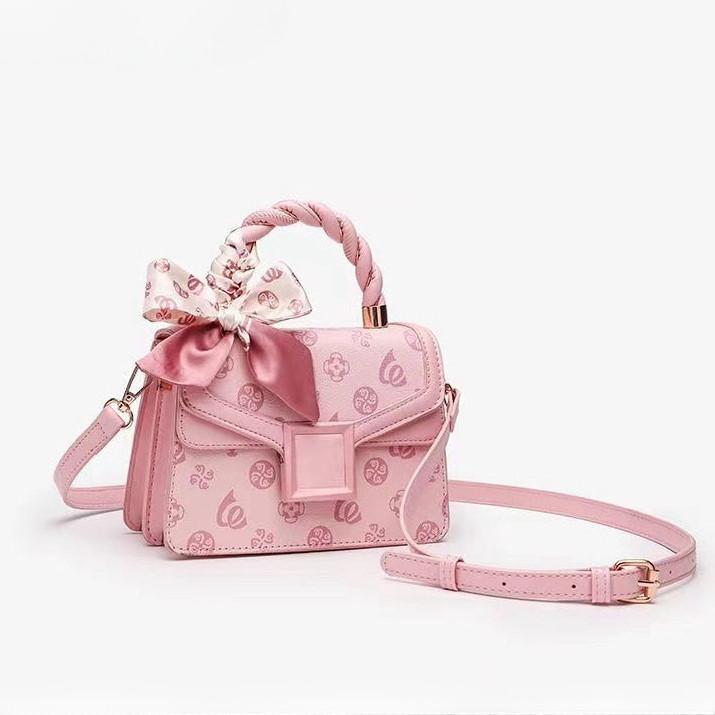IELGY All-Match Fashion Pink Messenger Bag