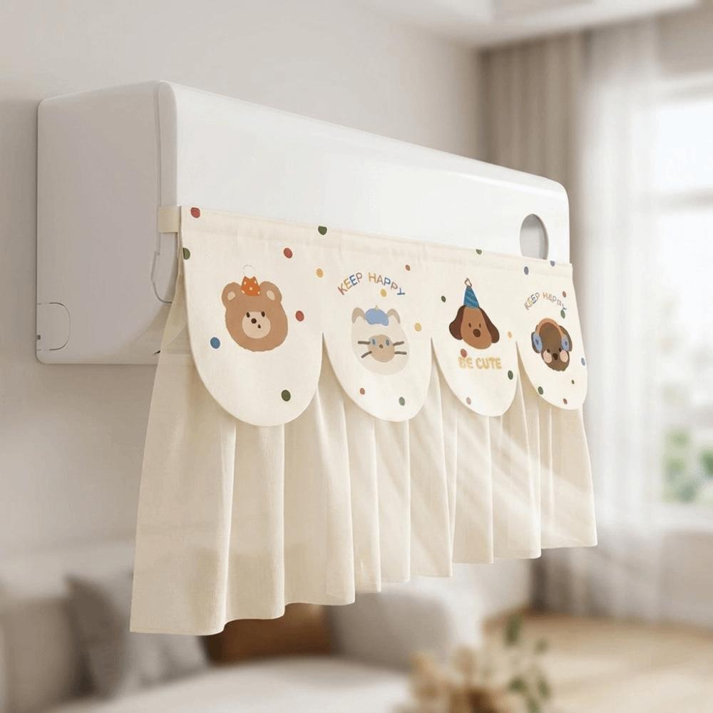 Cute Air Conditioning Wind Curtain Anti-Direct Blowing Air Conditioning Curtain  Bedroom Decor