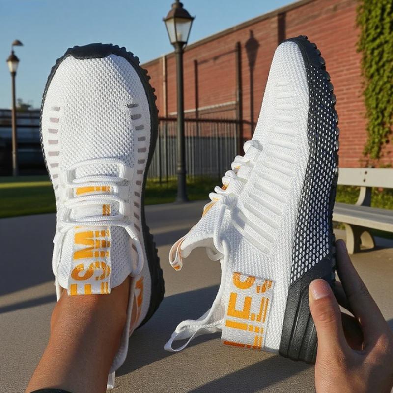 Fashionable Women's Sneakers Lightweight Breathable Fast Drying Mesh Cushioning Running Shoes Fitness Training Non Slip Shoes