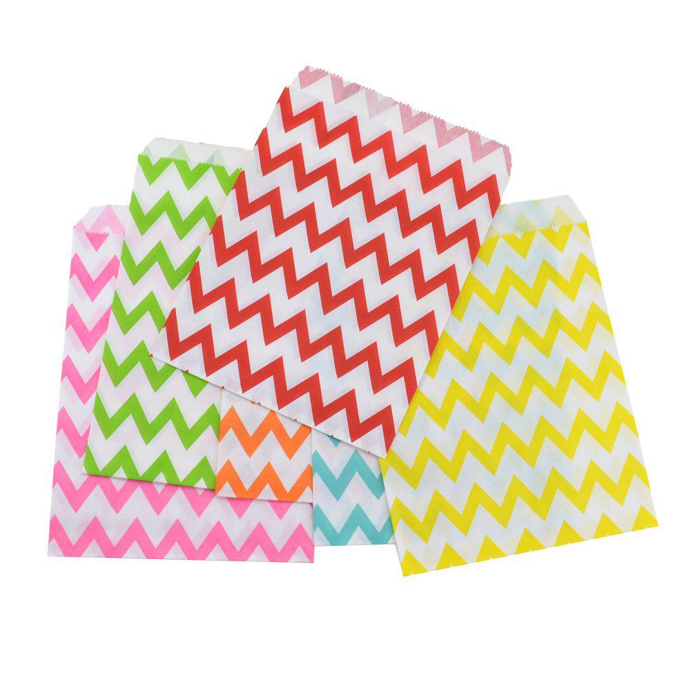 Kraft Paper Snack & Gift Bags, 100-Pack: Perfect for Cookies, Bread & Candy