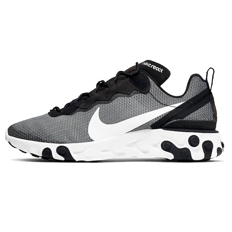 New Nike React Element 55 Se Black White CI3831-002