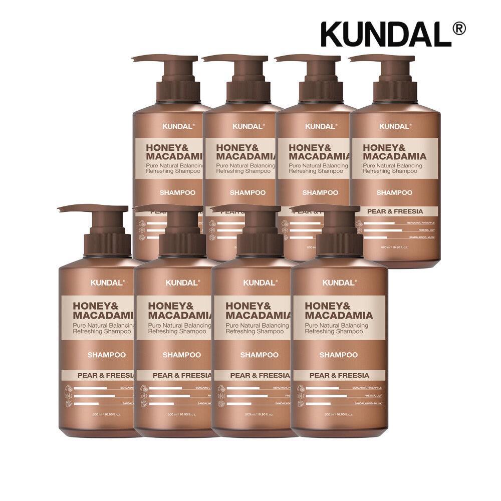 

KUNDAL Honey & Macadamia Nature Shampoo Pear & Freesia 500ml x8