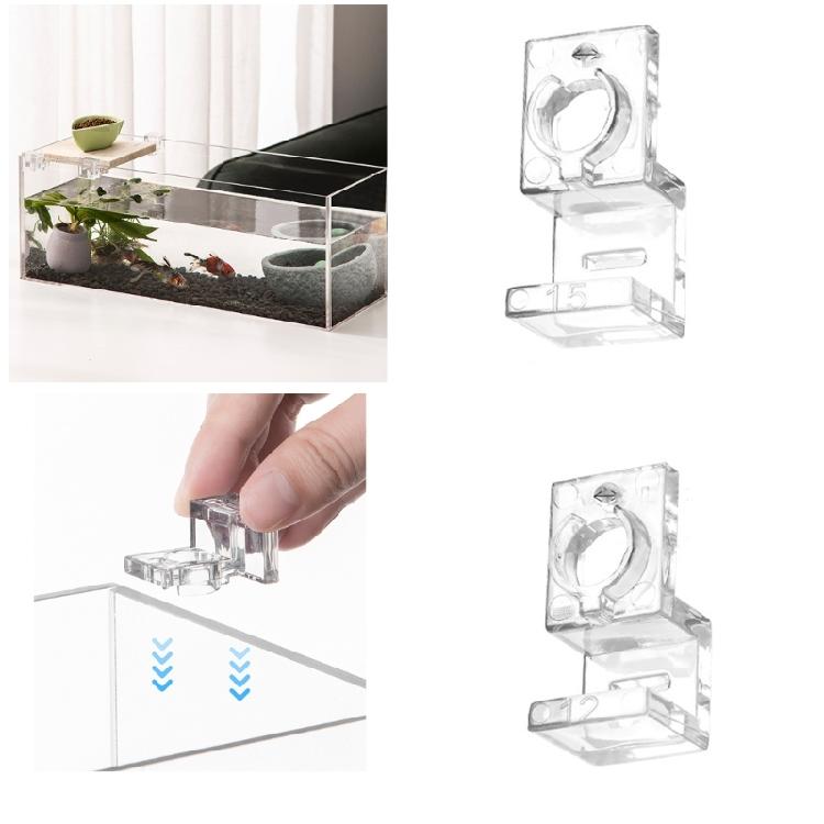 Durable Fishtanks Lid Holder Stand 10pcs FishTank Covers Aquarium Accessories