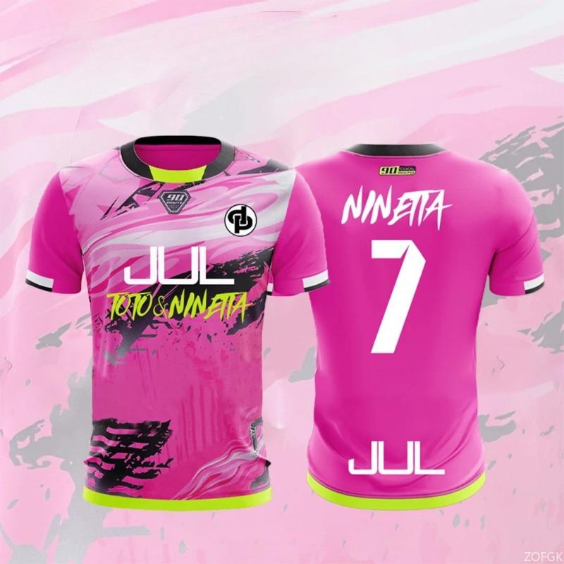 

New Maillot JUL T-shirt Summer Youth Breathable and Quick-drying Training S