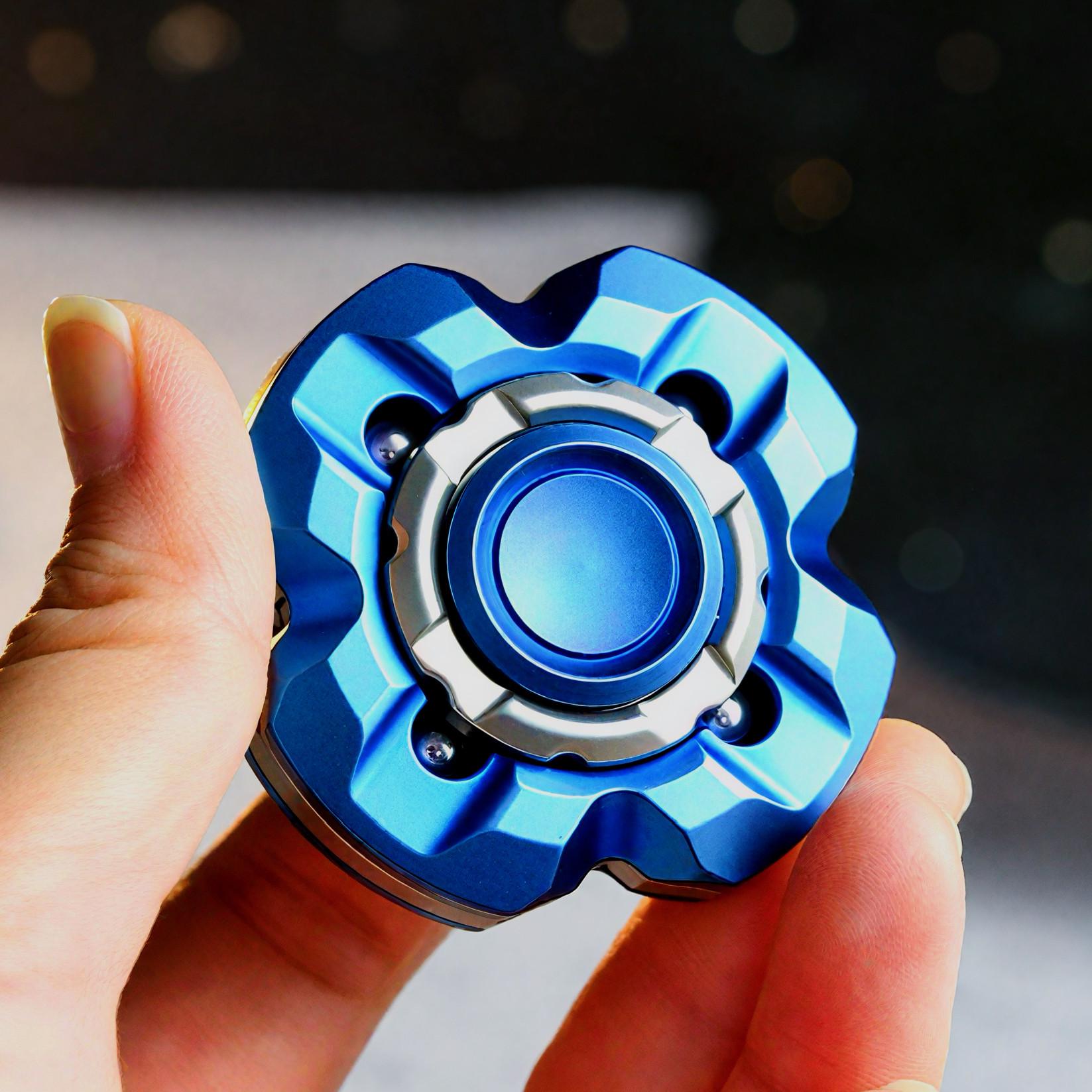 

Apen Armor Fidgeting Spinner Roller Stainless Steel Metal Rotating Hand Spinning Top Tip Edc Stress Ease Tactile Plaything Anti Anxiety