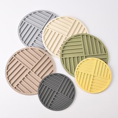 Isoliermatte aus Silikon, Essmatte, Topfuntersetzer, Tassen- und Schalenuntersetzer, Untersetzer für Gemüsegerichte, Sandtopf, hitzebeständige Esstischmatte