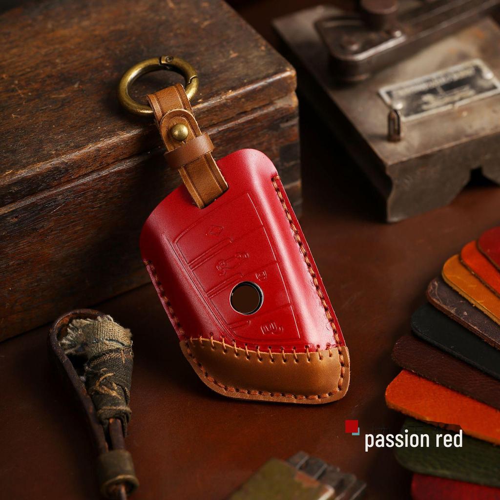 Genuine Leather Key Cover for BMW X5, 530LI, & New 5 Series - Popular On Douyin