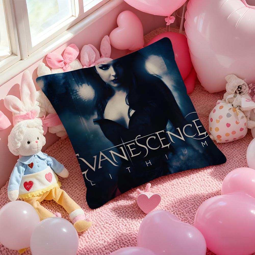Band E-EvanescenceS Cushion Cover Pattern Printed Pillowcase for Living Room Sofa Cushion Cover & Bedroom Decor