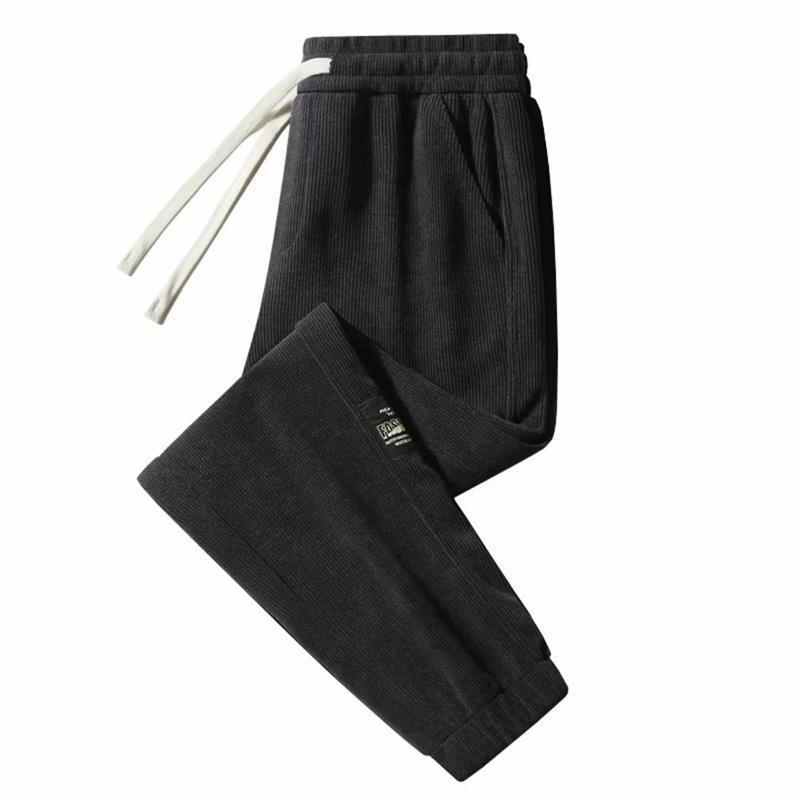 Men's Trendy Loose Sweatpants with Cuffs - Warm, Versatile, Autumn & Winter Sportswear