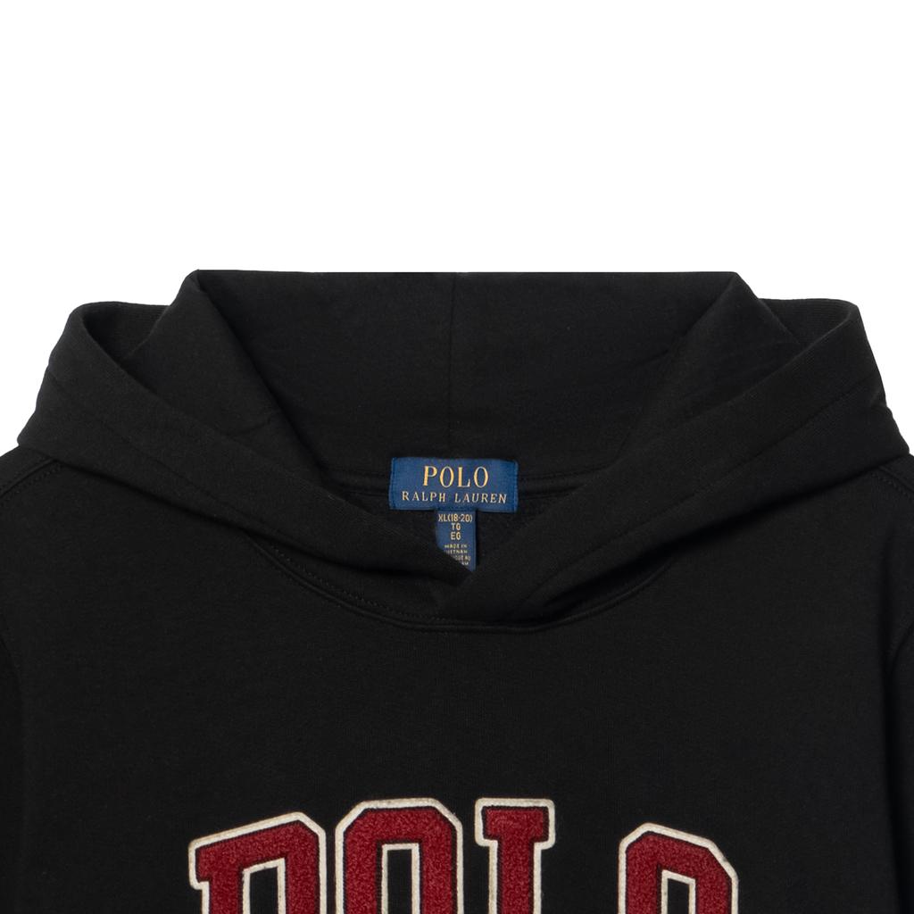 Polo Ralph Lauren Solid Color Embroidered Pony Pattern Hooded Long Sleeve Kids Tops 323981622-001