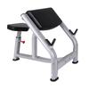 Adjustable Weight Bench Preacher Curl Rack Seated Isolated Barbell Dumbbell Biceps Station for Home Gym Strength Training
