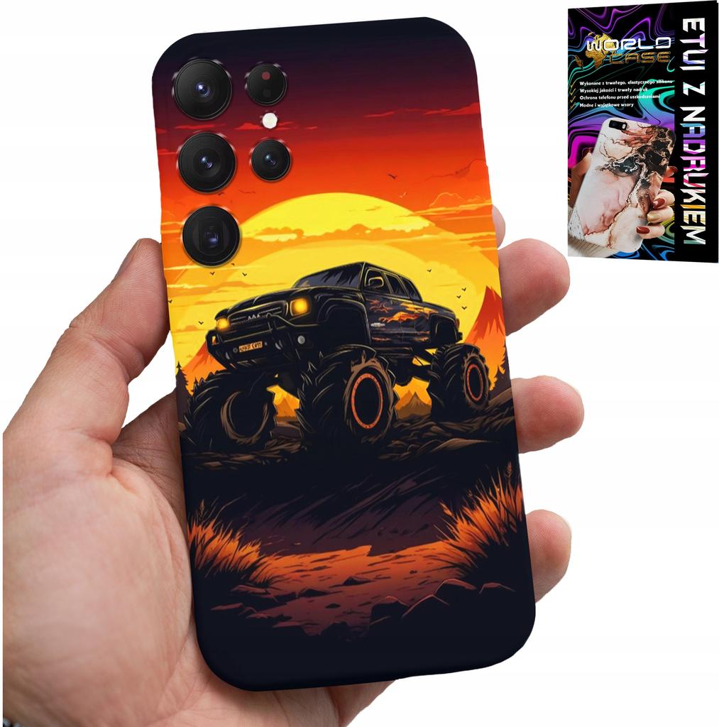 Etui Do Samsung Galaxy S25 Ultra - Monstertruck, Ciężarówka, Wzory + Szkło
