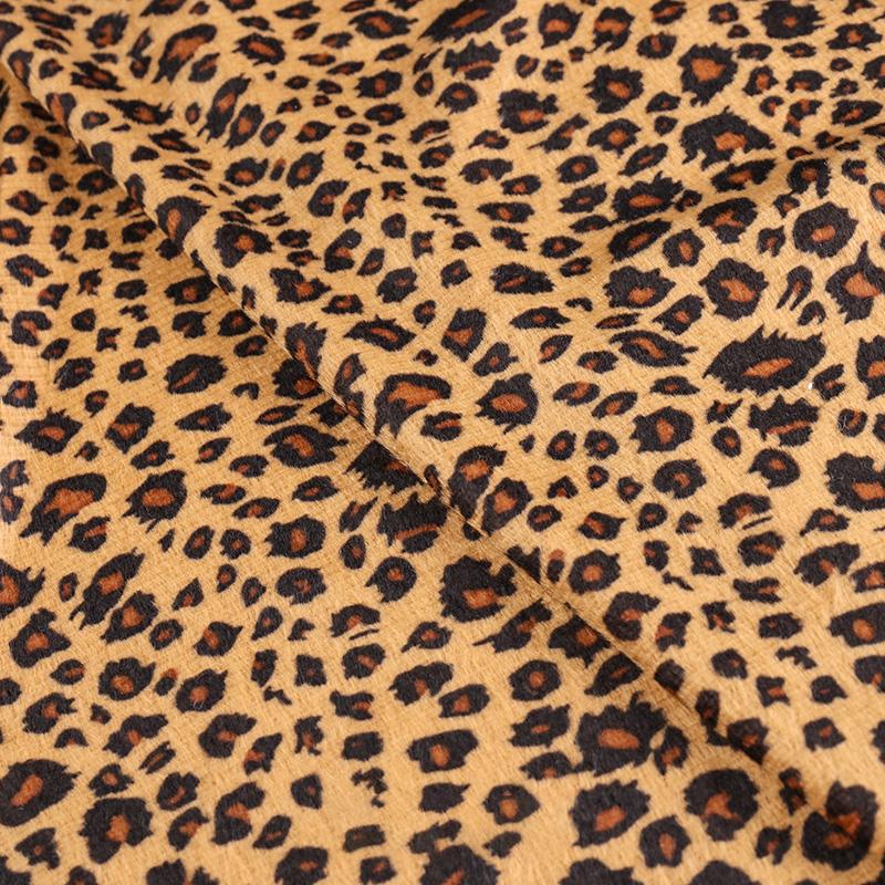 100*150cm Leopard Tiger Cow Pattern Plush Fabric For Diy Garment Sofa Cover Toy Carpet Sewing Patchwork Accessories