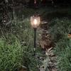 Solar Powered Vintage Bulb Lawn Lights (4-Pack, Warm Light)