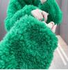2025 Women's Autumn/Winter Double-Sided Fleece Zipper Jacket - Half-High Collar Cardigan 
