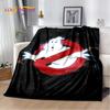 Cartoon G-Ghostbusters Movie Plush Blanket,Flannel Blanket Throw Blanket for Living Room Bedroom Bed Sofa Picnic Leisure Napping