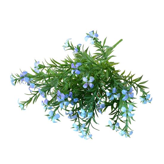Artificial Flower 5 Stems Fake Wildflower Bouquet with Leaves for Wedding Centerpieces Floral