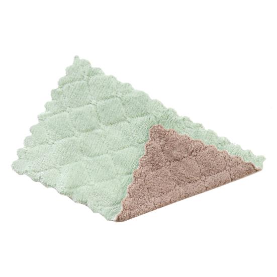 Asciugamano per la pulizia del panno per la pulizia del lavaggio dei piatti da cucina assorbente dell'acqua da 5 pezzi su entrambi i lati