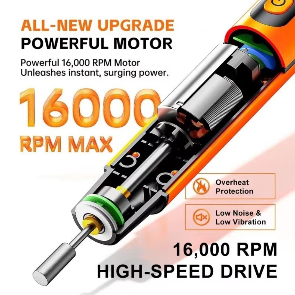Adjustable Speed Cordless Rotary Tool Digital Engraving Pen  Household Use