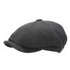 Autumn Retro Simple Literary Octagonal Hat Men's Casual Trend British Newsboy Hat Outdoor Short Brim Cap Women