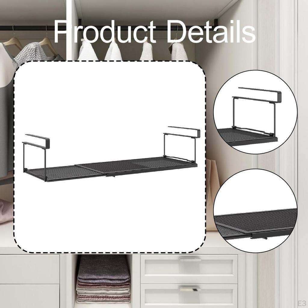 Under Shelf Storage Hanging Baskets Extendable Multipurpose Cabinet for Cupboard