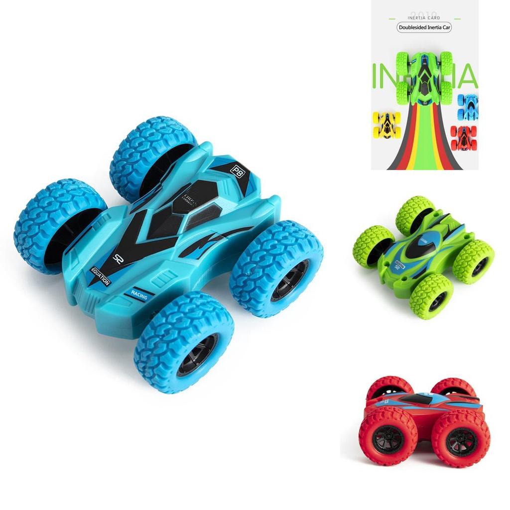 Voiturettes de Course Jouet Vibrant à Rotation 360 pour Enfants Plastique Durable Mini Voiture Cadeau de Noël