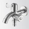 Lindong 304 Stainless Steel Dual Outlet Mop Sink Faucet