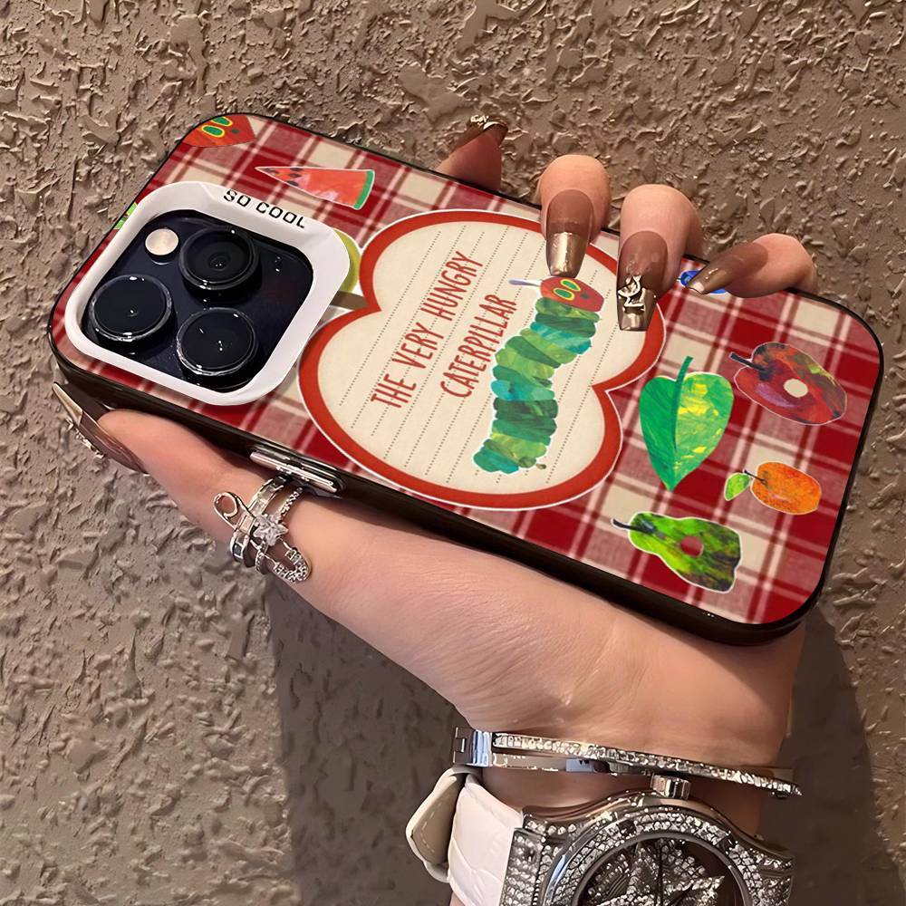 The Very Hungry Caterpillar Phone Case For IPhone 17 16 15 14 13 12 11 Pro Max Plus Pro Colorful Shell