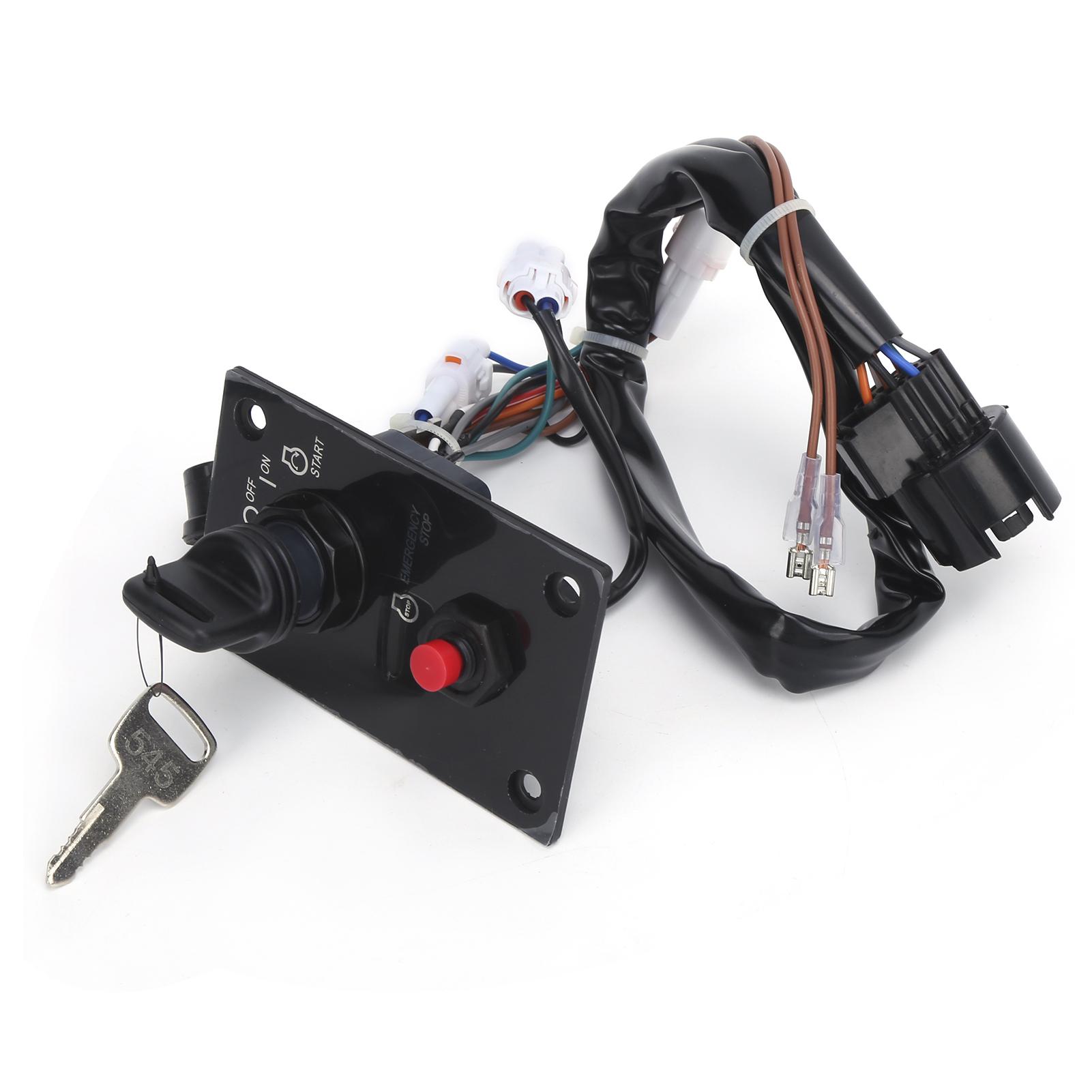 

Панель переключателя зажигания с ключом 37100‑96J24 Замена для подвесных моторов Suzuki