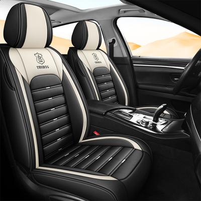 Car Seat PU Leather Car Seat Covers Breathable and Waterproof Faux Leather Automotive Seat Covers for Cars SUV Truck Universal Anti Slip Seat Cover