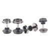 2 Pieces Ho Scale Wheels Upgrade Dc Wheel Set For 1:87 Model Trains Railroad Ho Gauge Wheels For Model Trains Diy Accessory