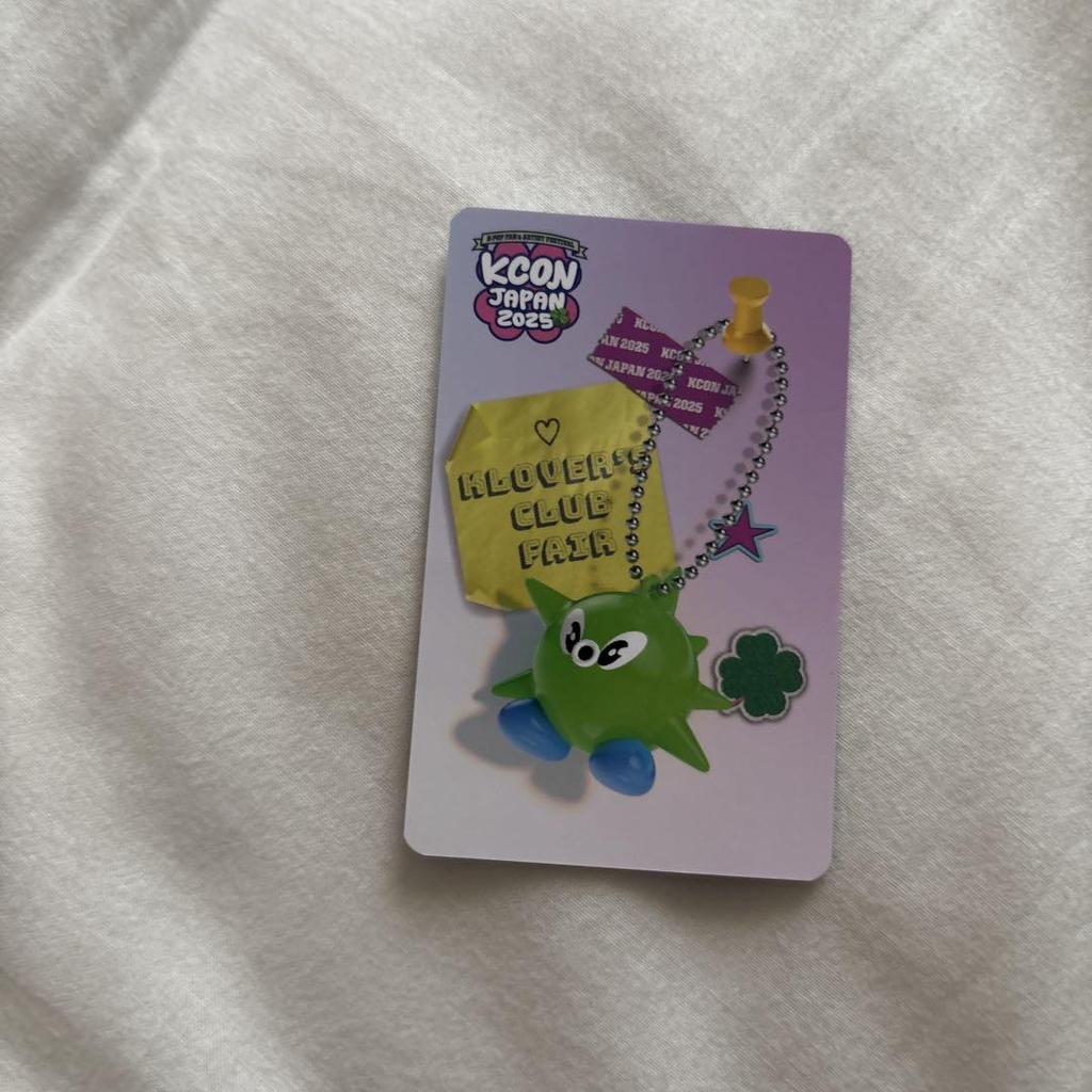 [USED] Zebeone KCON CAFE Purchase Bonus Trading Card Hanbin