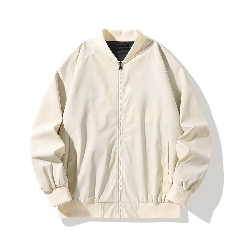 Jacket Men's Spring and Autumn Versatile Loose Baseball Collar Fashion Casual Top