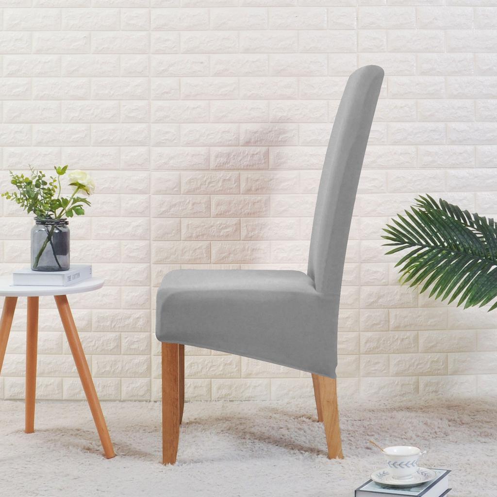 XL Size Printed Dining Chair Covers Large Removable Washable Kitchen Chair Protector Seat Cover for Dining Room Home Banquet