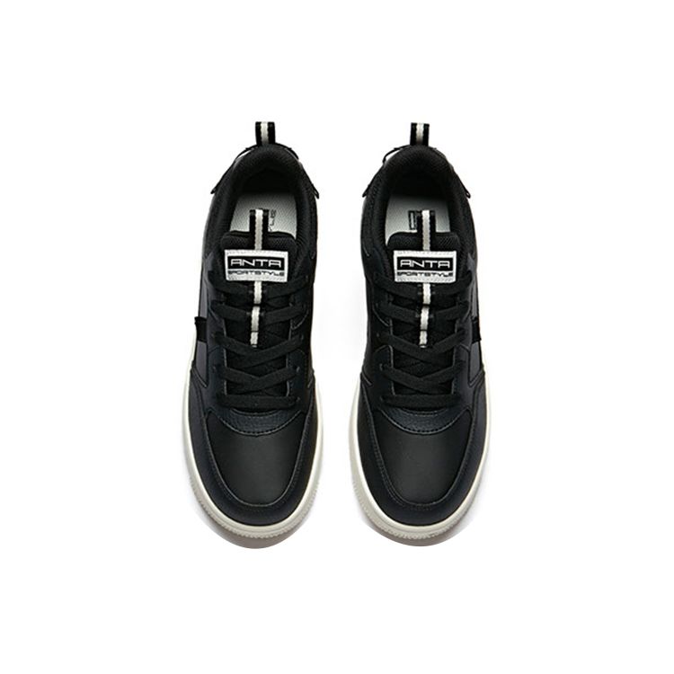 Anta Thick Sole Low Top Sneakers Women sneakers Black 922018061-3