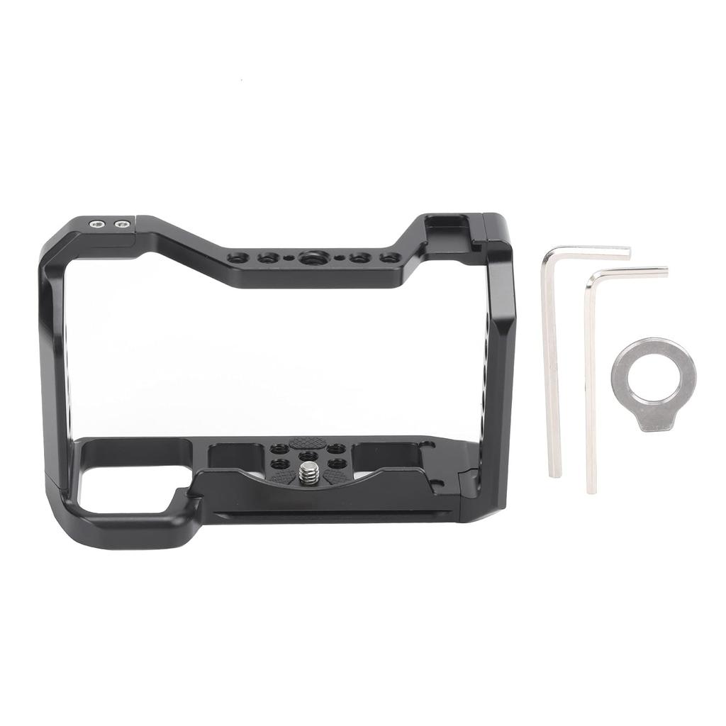 Camera Video Cage for Camera Video Protection Cage Film with Cold Shoe Mount Photography Accessories A7C,