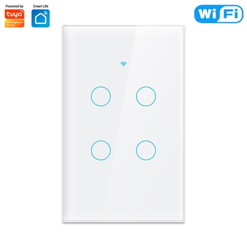 Graffiti 120 WiFi+433 Live-Neutral Smart Light Switch: Mobile App & Alexa Voice Control, US/AU Spec.