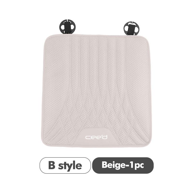 For KIA Car Soft Diamond Grid Ice Silk Cushion Anti-Slip Cooler Pad Ceed ED 2006 2007 2008 2009 2010 2011 2012