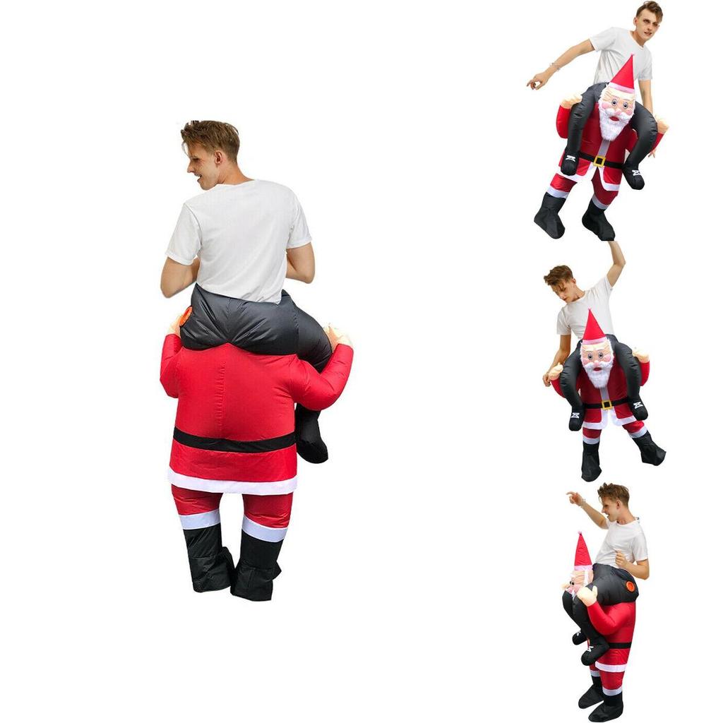 Inflatable Costume Christmas Santa Claus Outfit For Adults Perfect For Cosplay Events