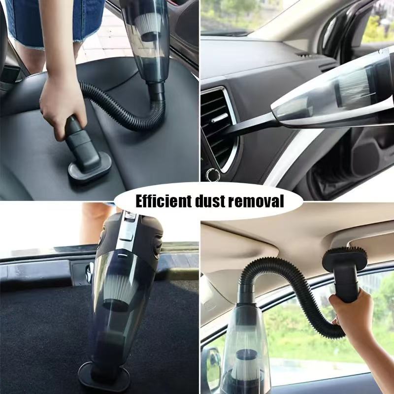 Portable Wireless Vacuum Cleaner Powerful Suction Rechargeable Handheld Vacuum Cleaner Quick Charge for Car Home Pet Hair