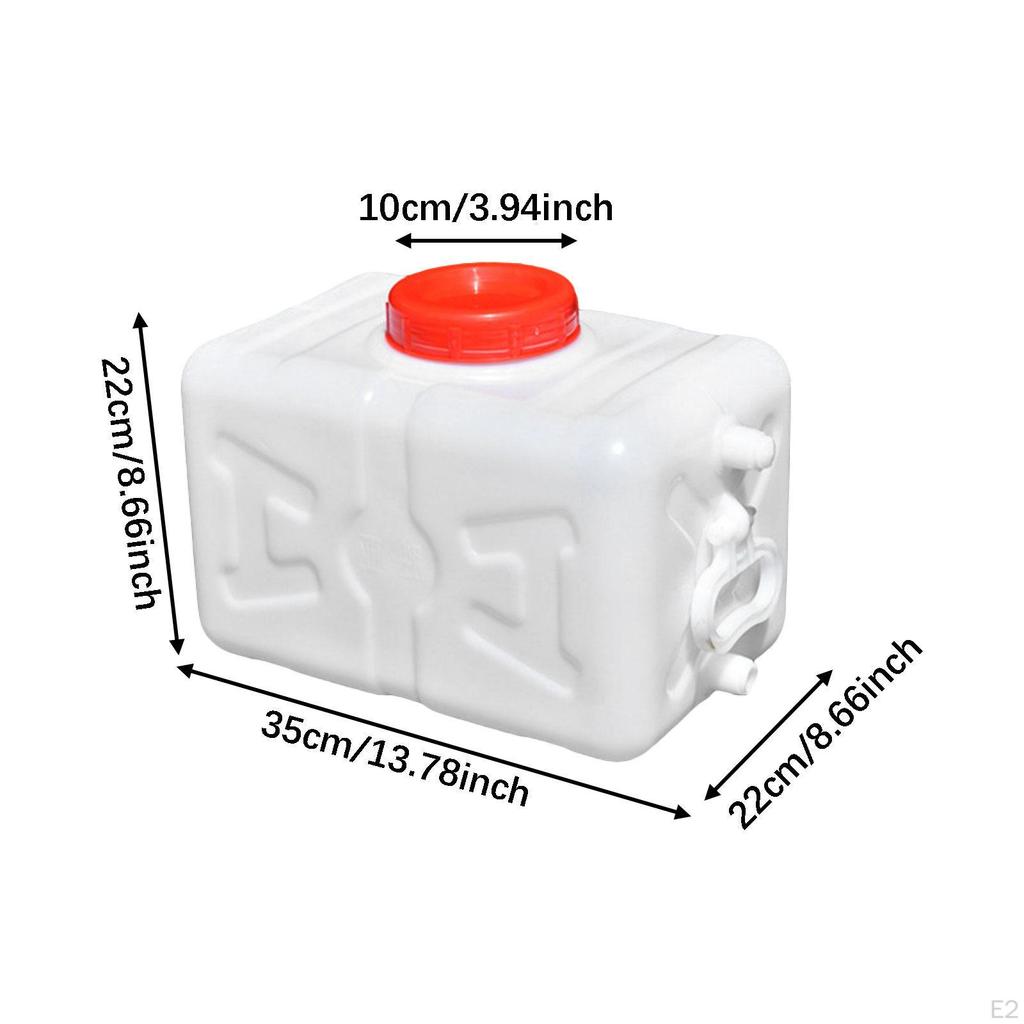 Camping Water Container with Tap And Hose, Versatile, , Horizontal Storage Bucket for