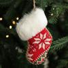 Hat Christmas Tree Pendant Plush Christmas Tree Decorations Cute Xmas Ornament  Home Decoration