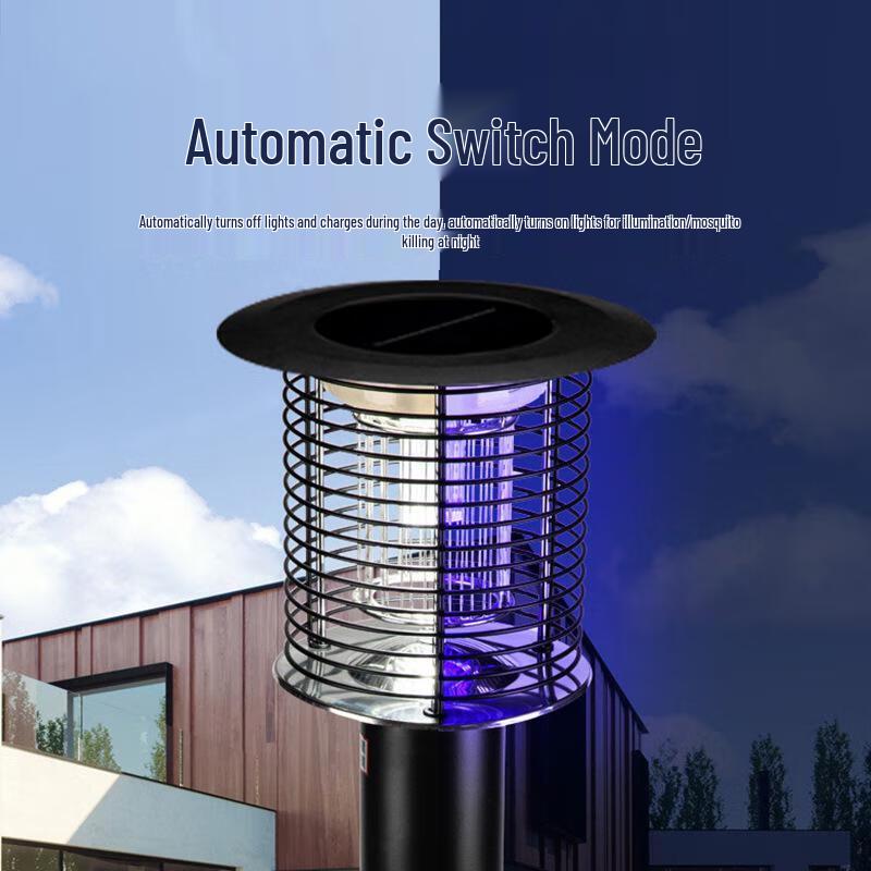Outdoor Solar Mosquito Killer Lamp